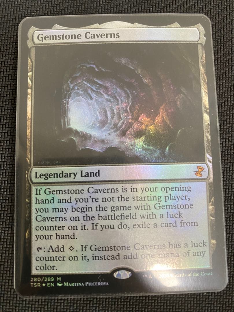 宝石の洞窟 foil 英語 Gemstone Caverns mtg