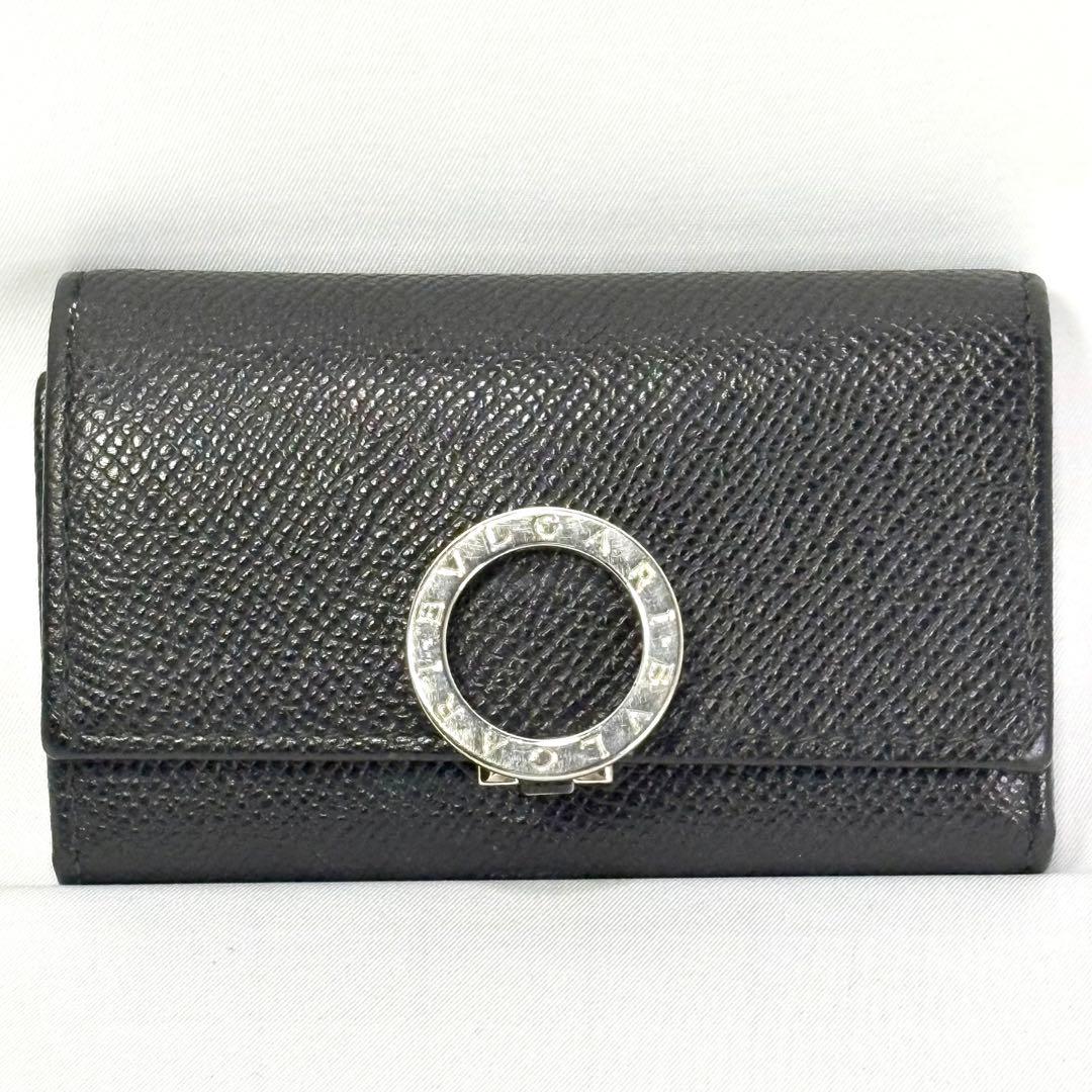 BVLGARI ブルガリ キーケース ブラック 6連｜BVLGARIブルガリ 6連