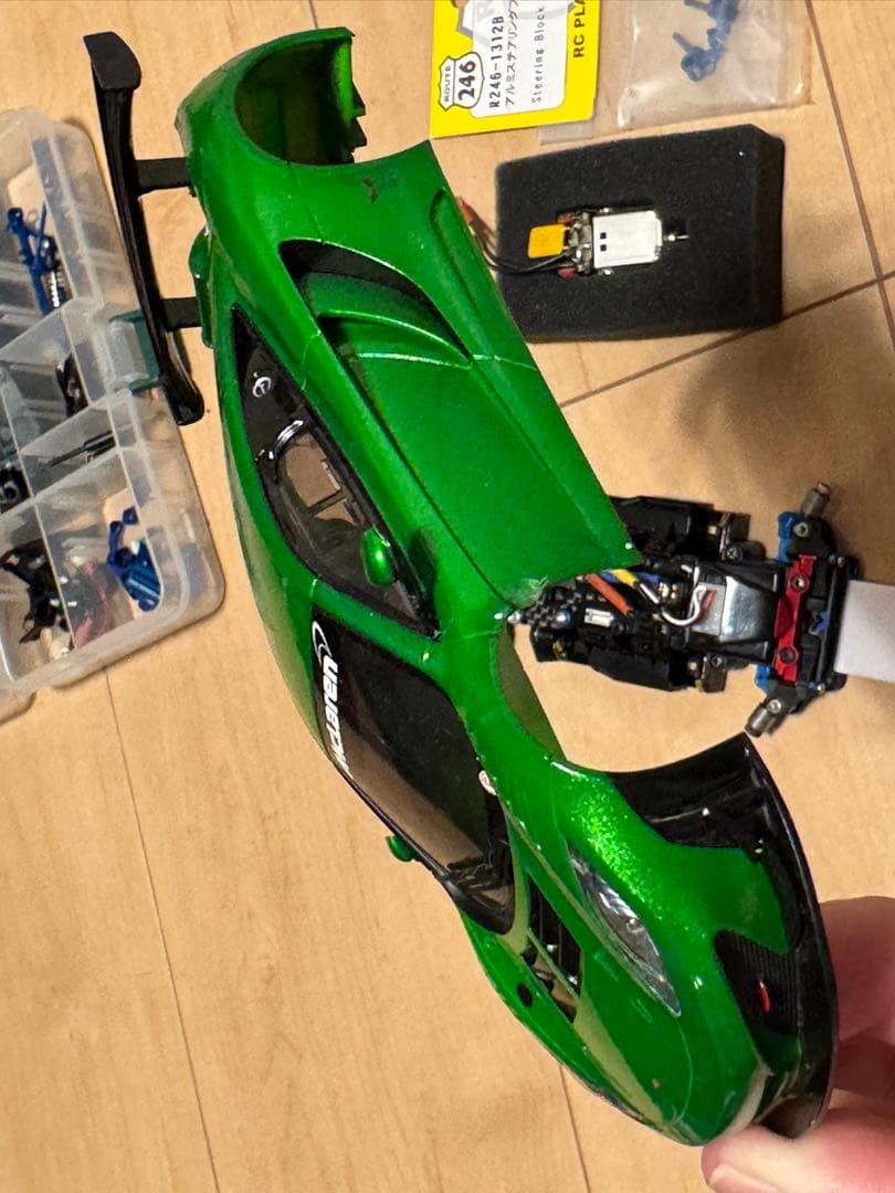 京商 MR-03 Evo W-MML 8500kv赤◆フルオプ◆アルミ、付属多数