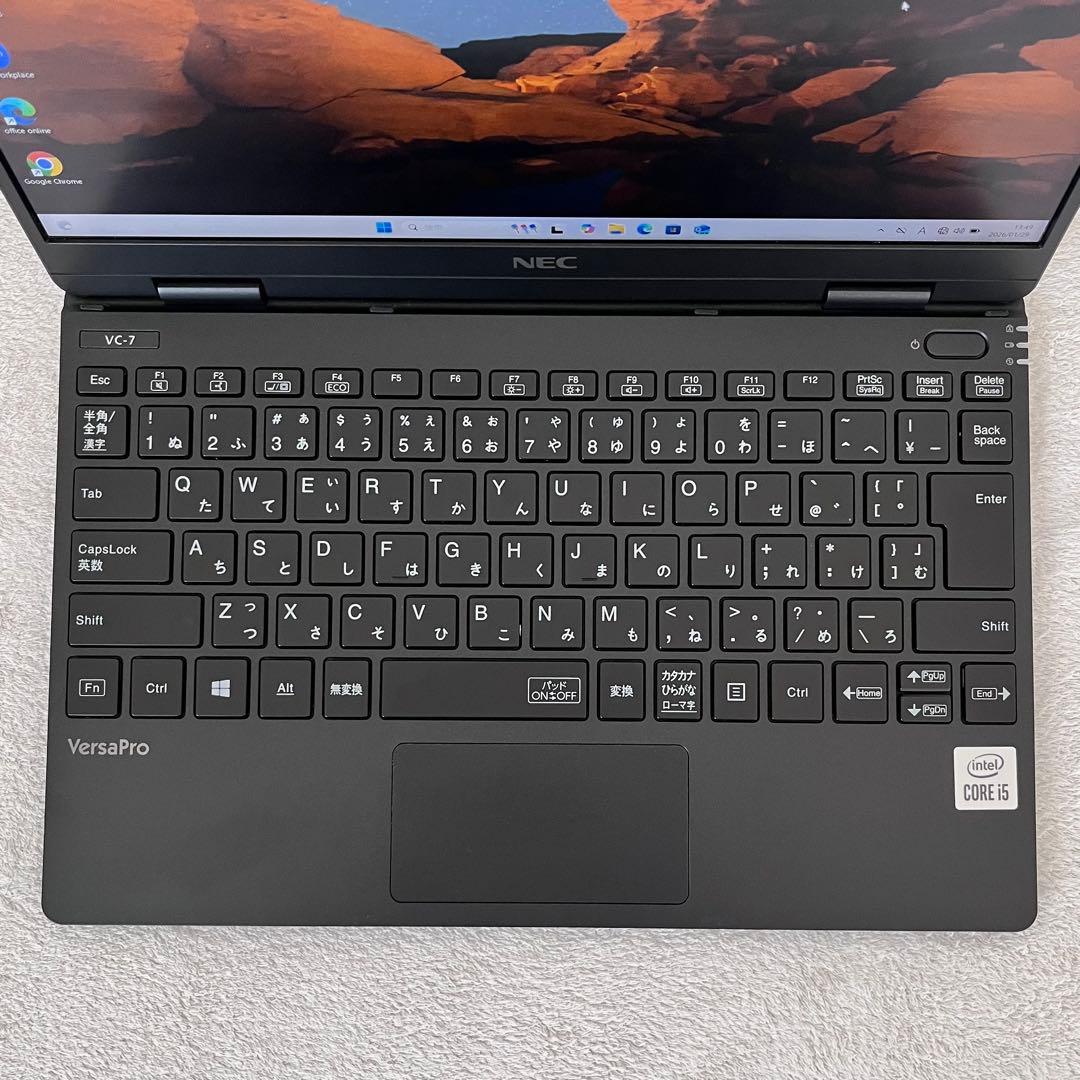 office設定済 NEC/i5第10世代/メモリ8GB/SSD128GB - メルカリ
