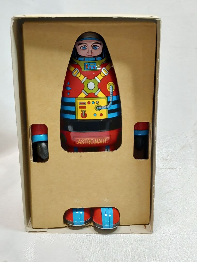 大阪ブリキ　ゼンマイ歩行 ASTRONAUT　ブリキロボット