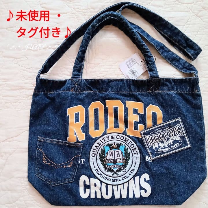 ノベルティショルダーバッグ♡RODEO CROWNS ロデオクラウンズ タグ付き