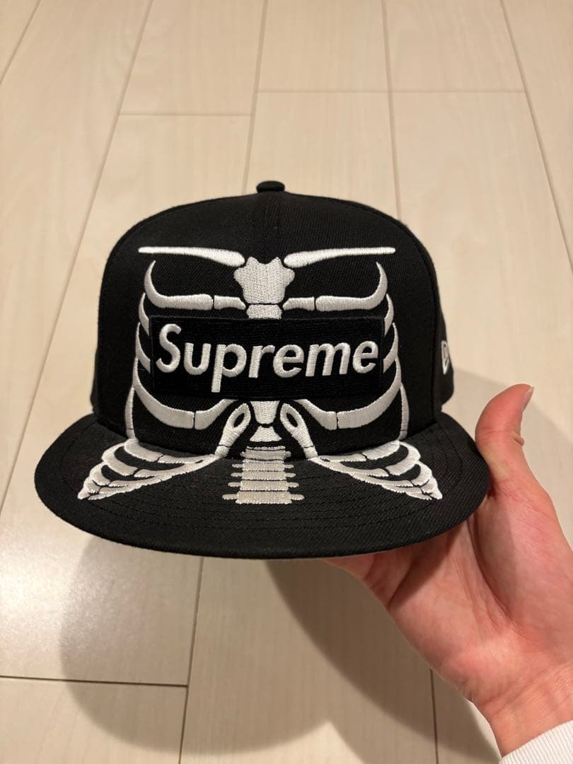 帽子 supreme bones box logo new era cap Supreme Bones Box Logo New Era 59Fifty Cap Black - SS25 - US
