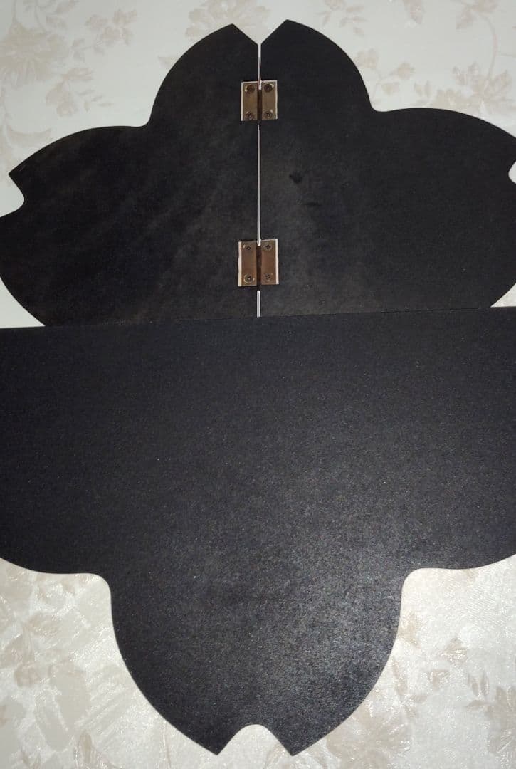 「さくらさくら 」コンパクト 小さな 木目込み親王飾り　雛人形 　一秀作　雛祭り