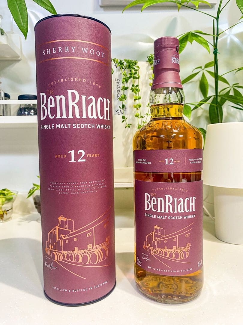 旧ボトル】ベンリアック12年 シングルモルトウイスキー 700ml 46%