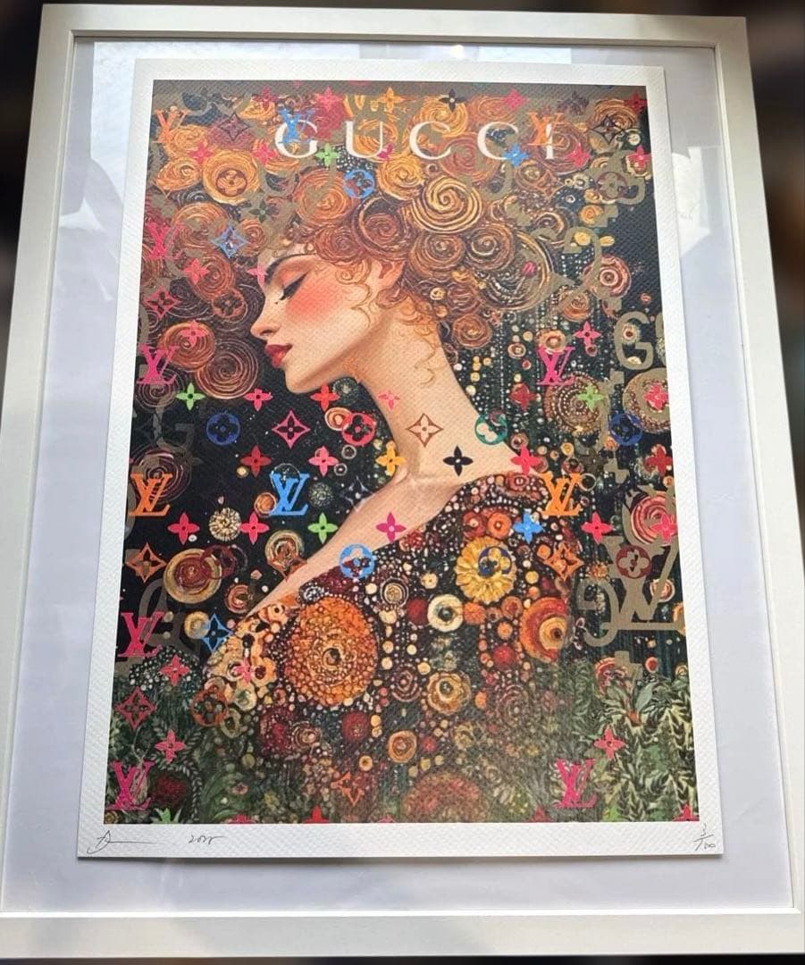 DEATH NYC 現代アートポスター 世界100枚限定 ヴィトン 女神 - メルカリ