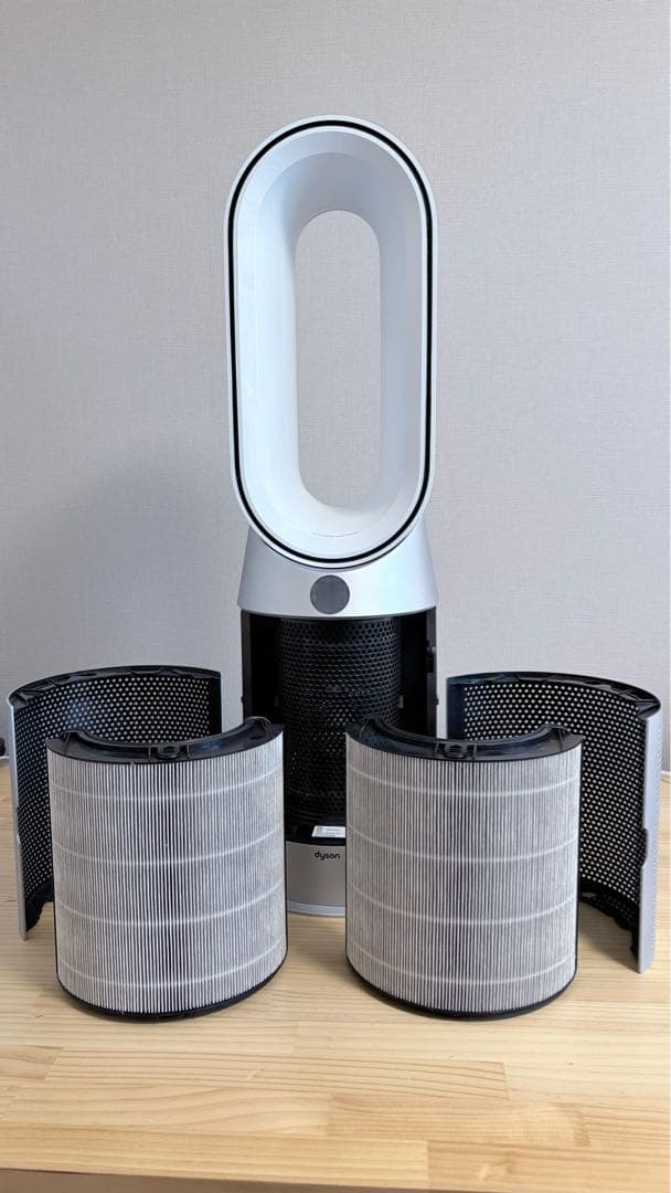 ダイソン Dyson HP07 空気清浄機能付 電気ファンヒーター HP07WS