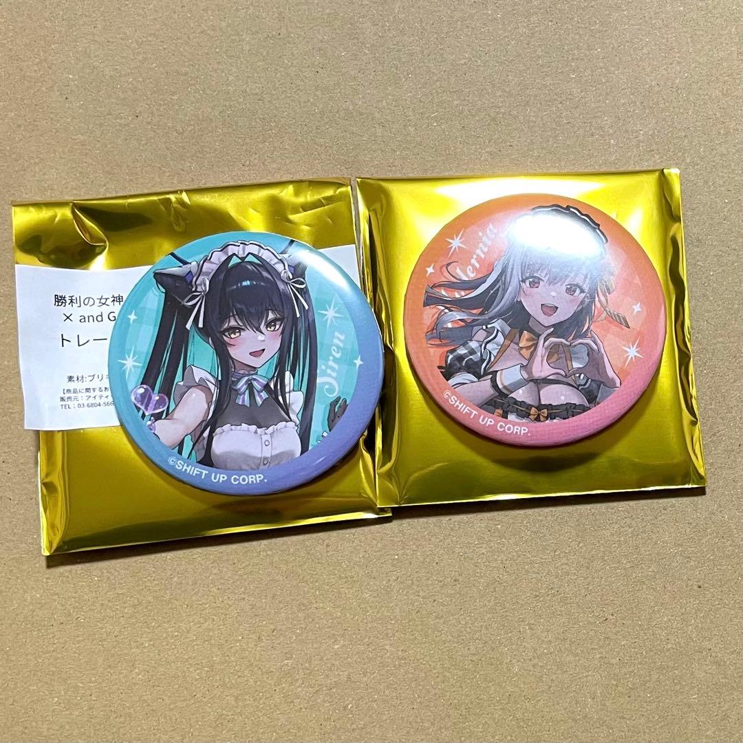 勝利の女神 NIKKE and GALLERY カフェ 缶バッジ セイレーン - メルカリ