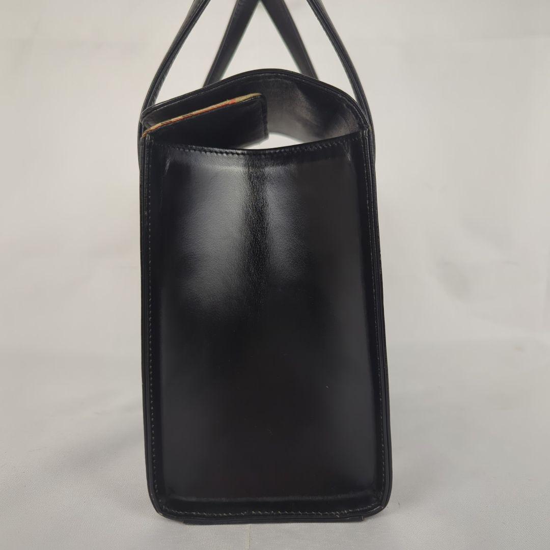 BURBERRY バーバリーズ ノバチェック レザー ハンドバッグ