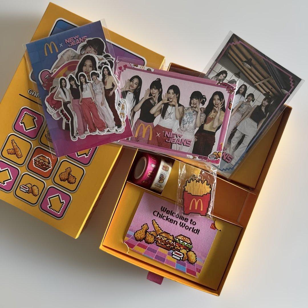 非売品・超希少】マクドナルド × NewJeans コラボ限定 ボックス