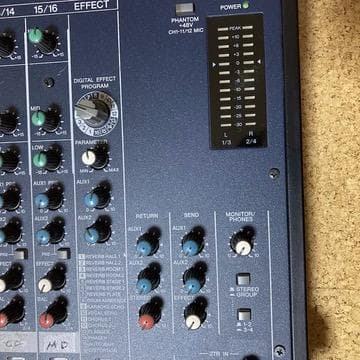 【通電品】YAMAHA MG 166CX アナログミキサー ヤマハ
