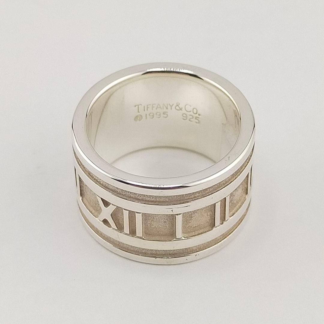 TIFFANY&Co. ティファニー シルバー アトラスワイド リング 8.5号