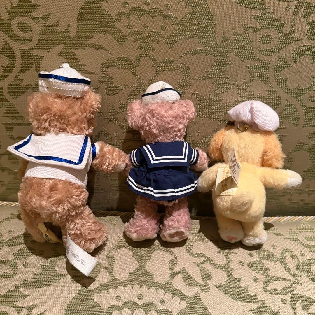 香港ディズニー ダッフィー シェリーメイ クッキーぬいぐるみ セーラー