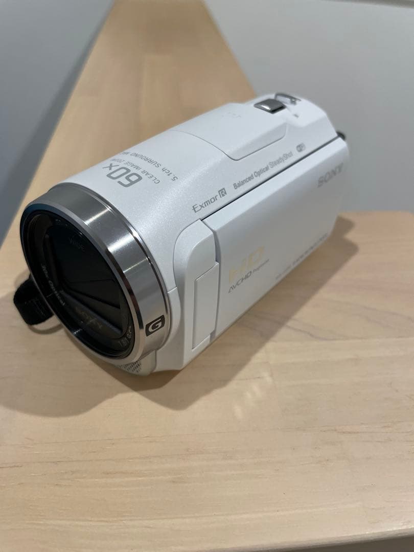 Sony HDR-CX680 ホワイト ビデオカメラ