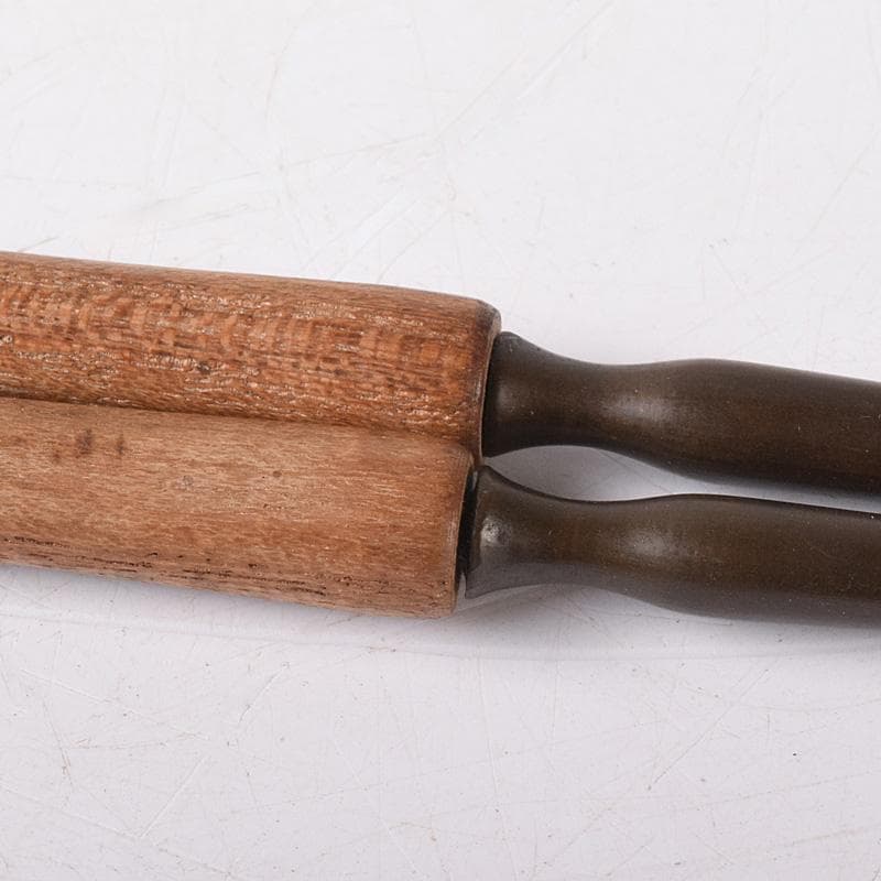 茶道具　銅製　火箸　時代箱　N 7635