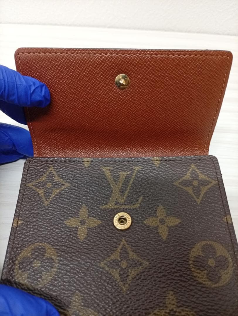 L0105-17　Louis Vuitton モノグラム 三つ折り財布