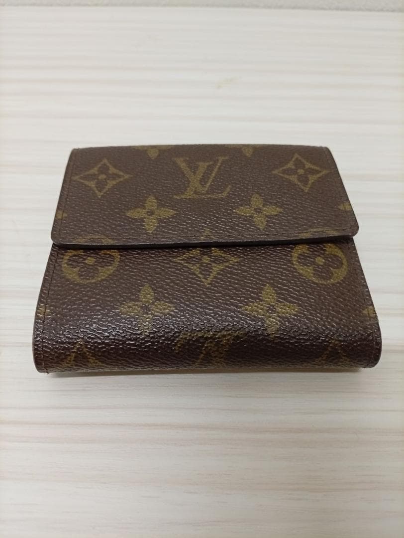 L0105-17　Louis Vuitton モノグラム 三つ折り財布