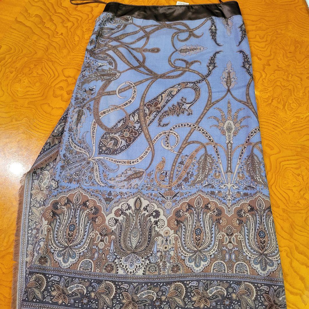 ETRO ペイズリー柄 フレアスカート