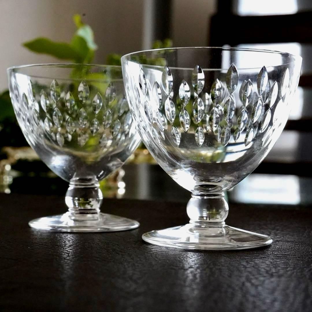 極希少オールドバカラBACCARATクリスタルアペリティフグラス