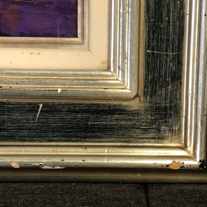 吉岡耕二 花 油絵 F10号 サロン ドートンヌ正会員 大阪出身 百貨店取扱