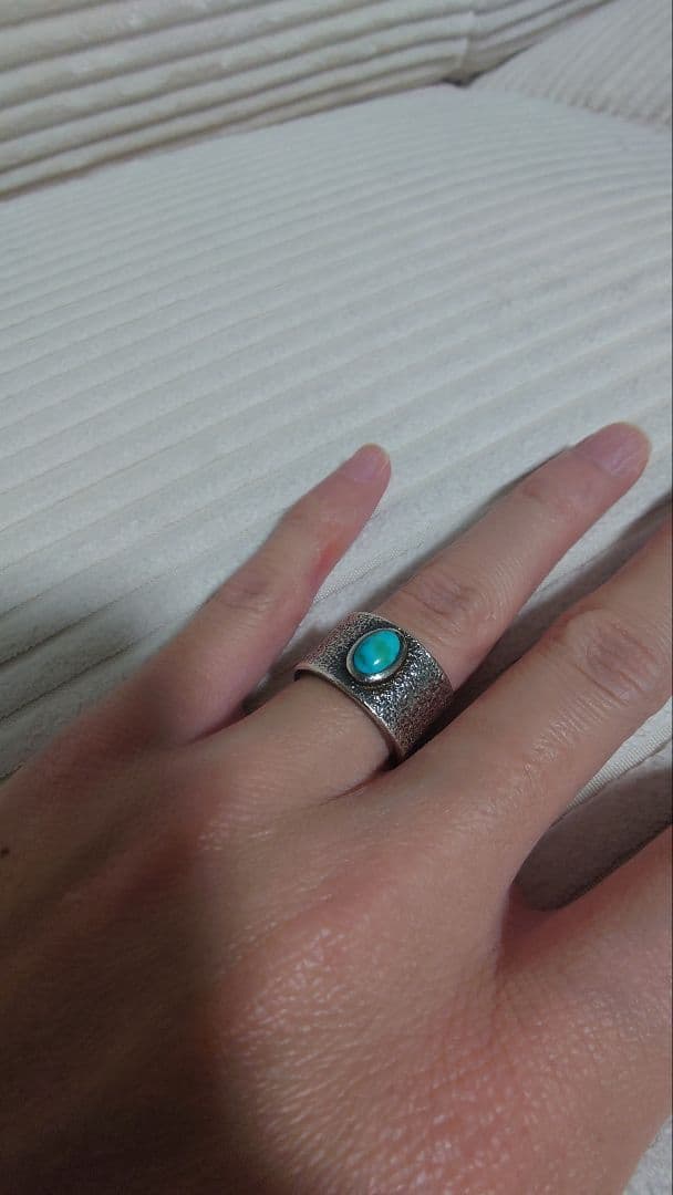 ダリルビゲイ　ターコイズリング　トゥファスキャスト