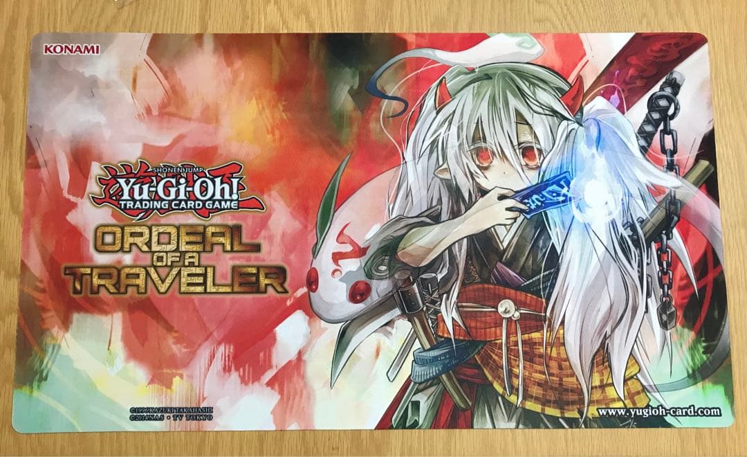 幽鬼うさぎ プレイマット 正規品 order the traveler 遊戯王 公式