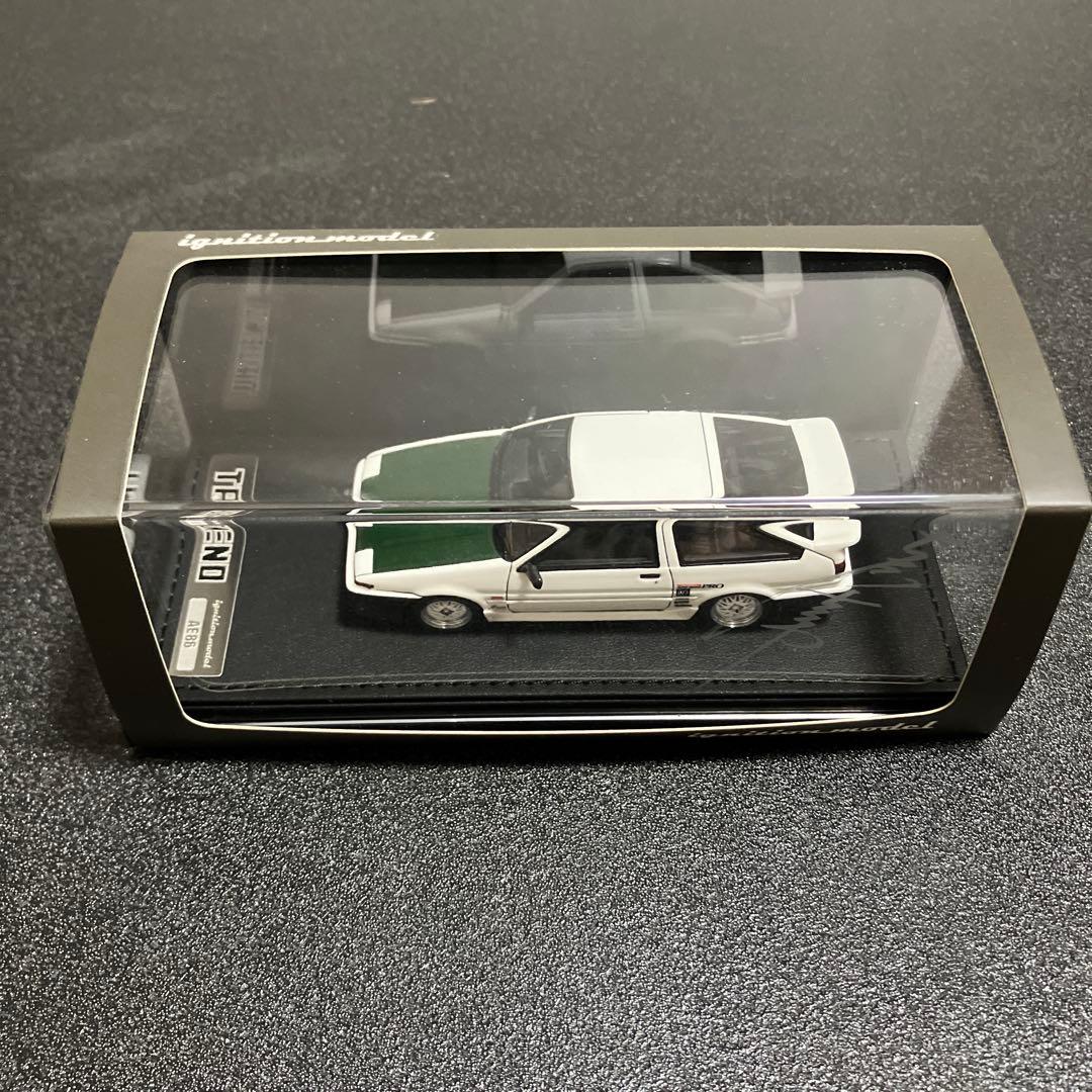 ミニカー IG1588 AE86 3Door TK-Street Ver2 White