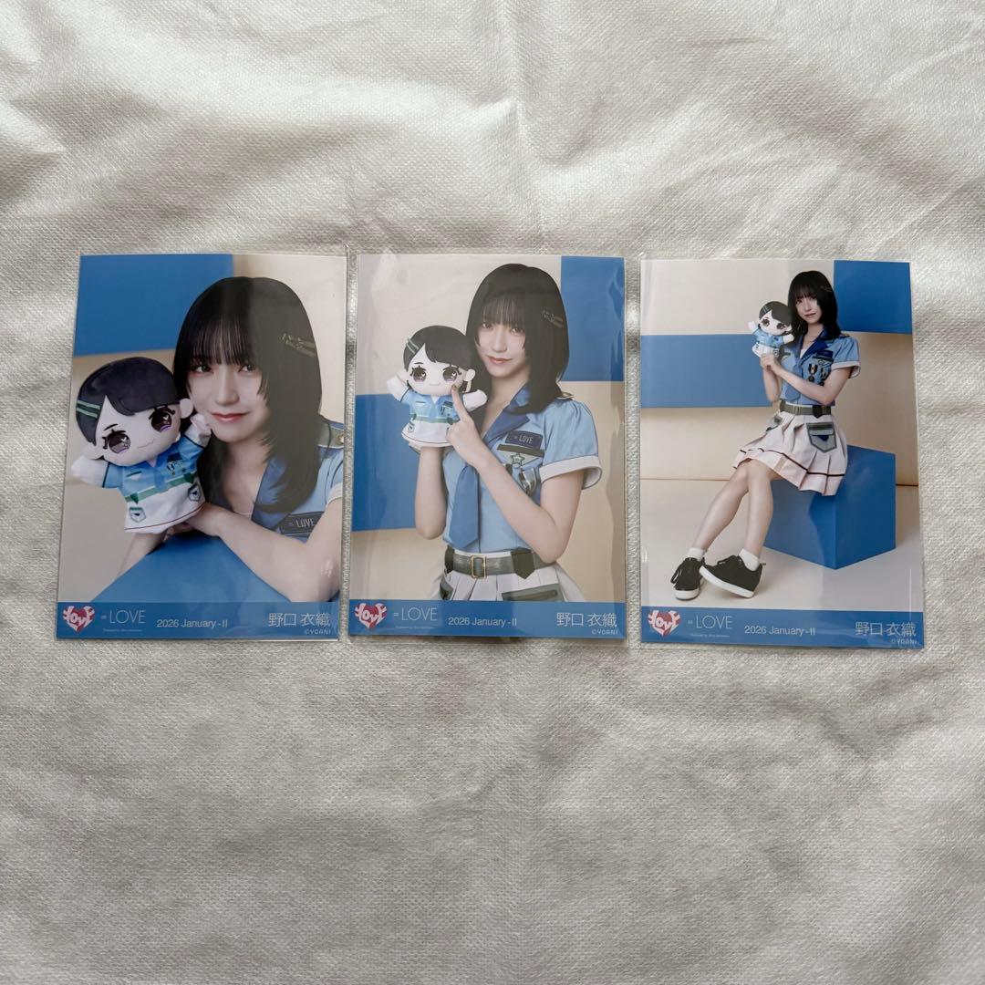 イコラブ 野口衣織 モーリーファンタジー④生写真コンプ - メルカリ