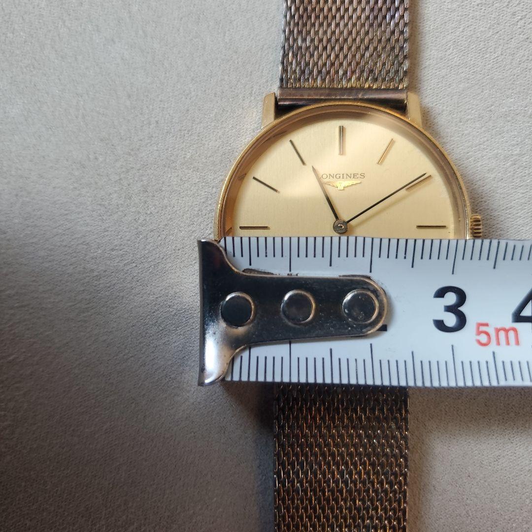 Longines ロンジン ゴールド メッシュ 手巻き時計