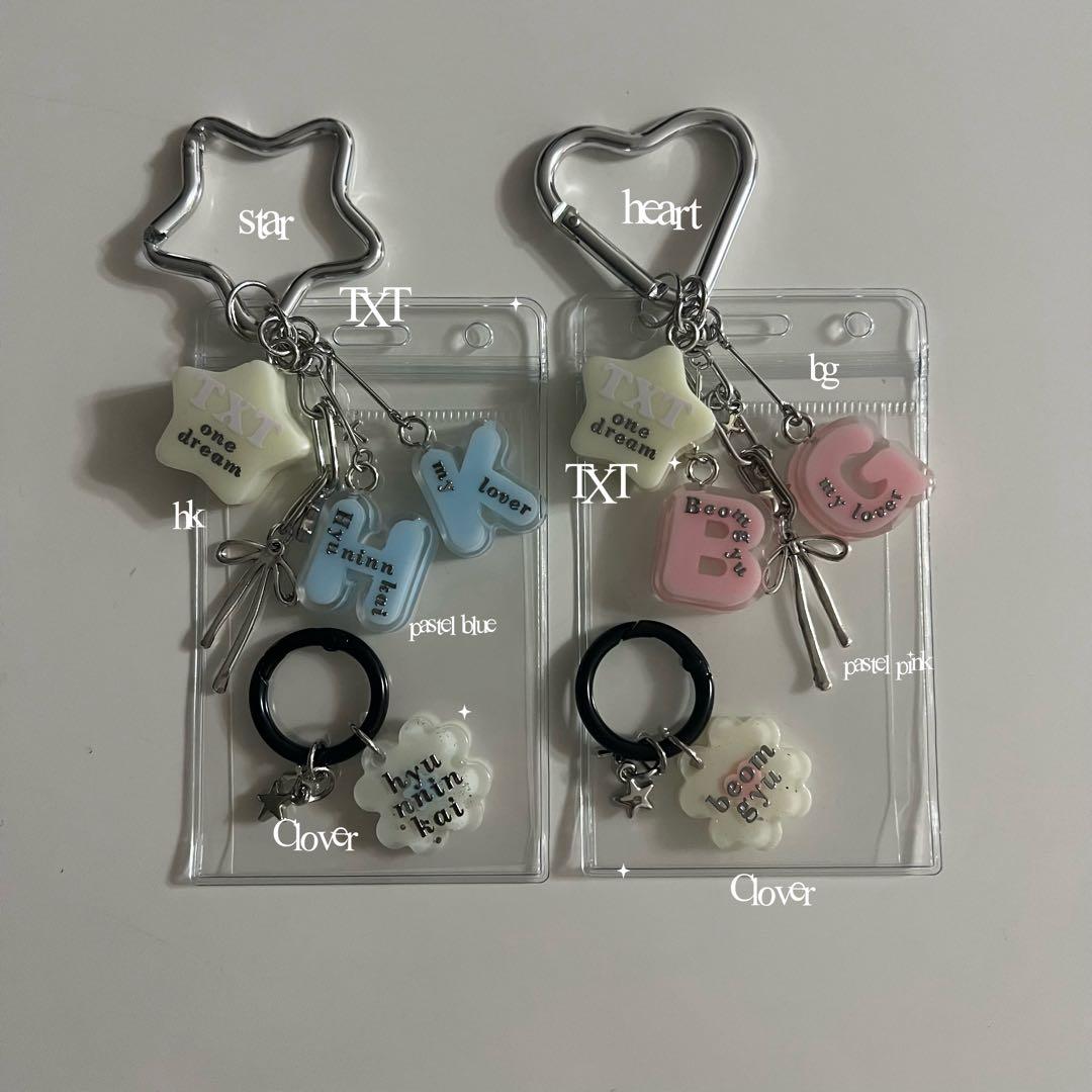 ハンドメイド　レジン　キーホルダー　名前入れ　nct dream チソン