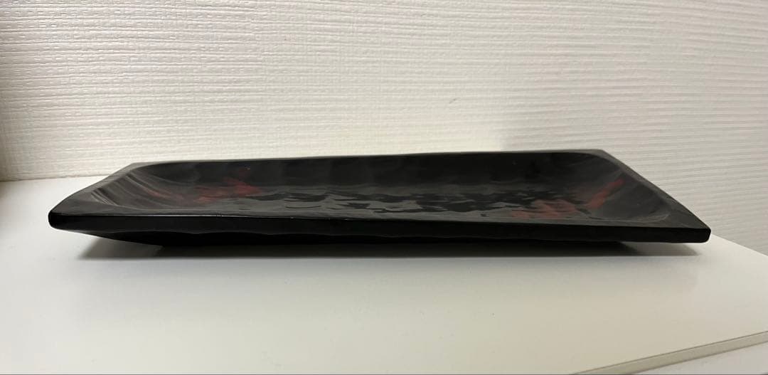 太田修嗣 長皿 トレイ お皿 漆 漆器