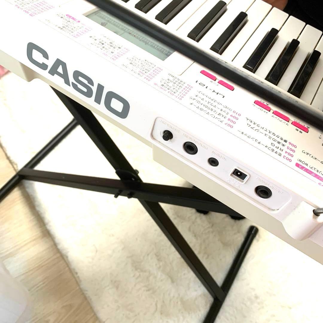 CASIO LK-121 61鍵キーボード スタンドセット