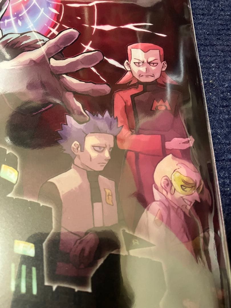 非売品】ポケットモンスター ポケモン ロケット団 サカキ クリアポスター