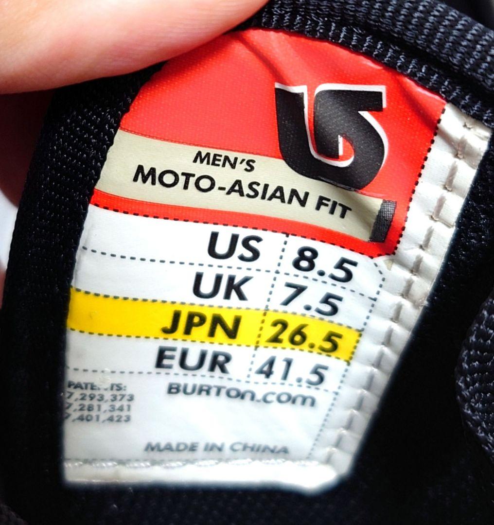 【BURTON】　スノーブーツ　imprint1 moto-asian fit