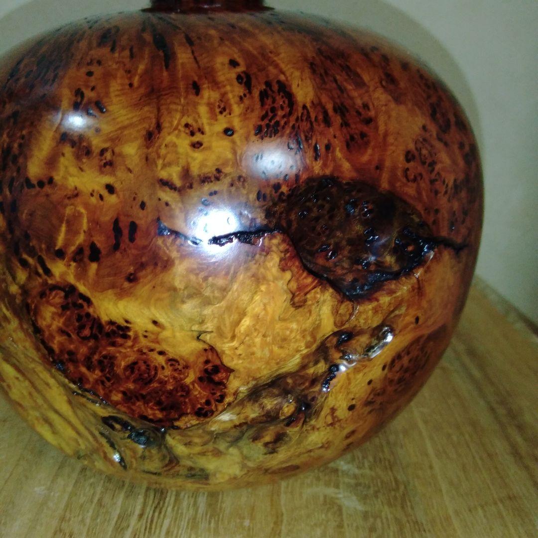 銘木屋久杉 超極上泡瘤、光明 花瓶