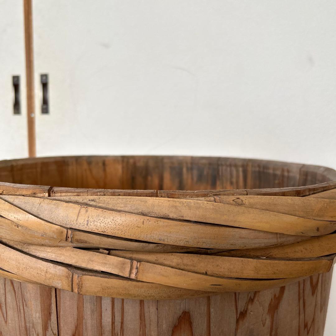 昭和レトロ 木製 樽 酒樽 空樽 古材 古道具 古民具 ビンテージ