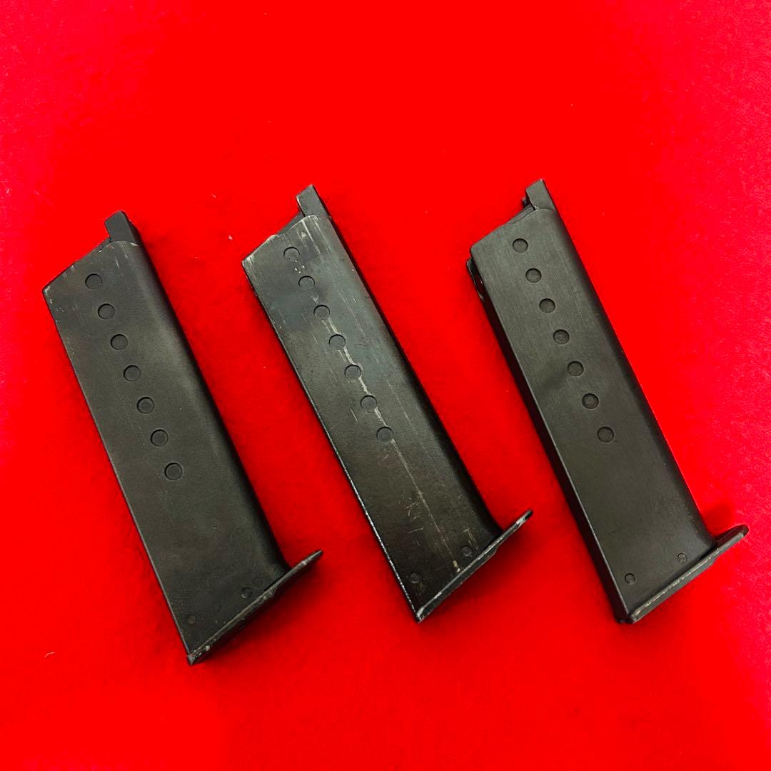 【美品】マルゼン　ワルサーP38 ガスブロ　マガジン×3
