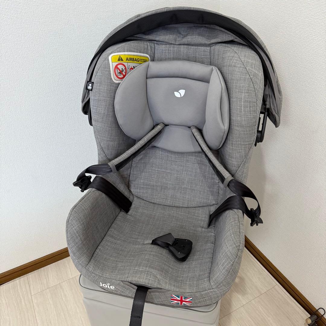 【極美品】Joie Tilt ジョイ― チルト チャイルドシート グレー
