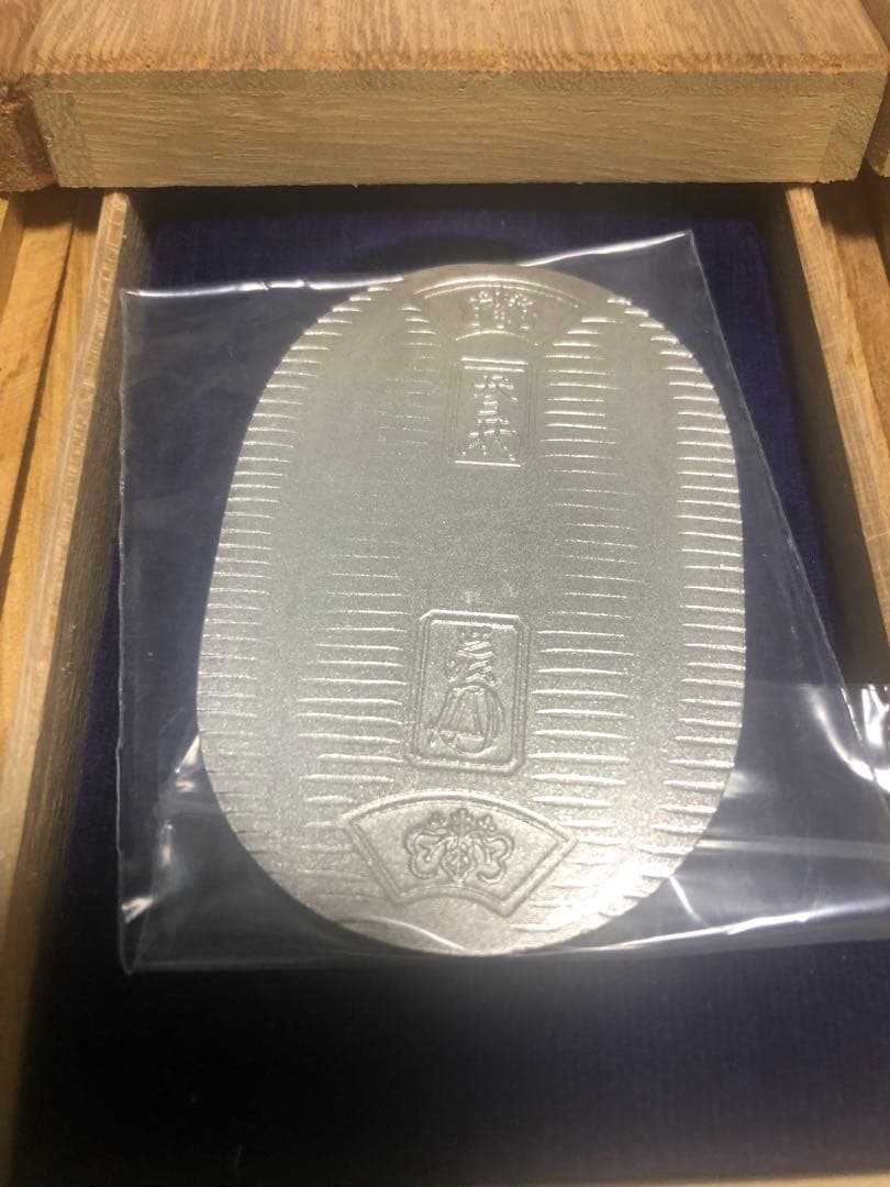 佐川急便純銀小判20g 5枚セット