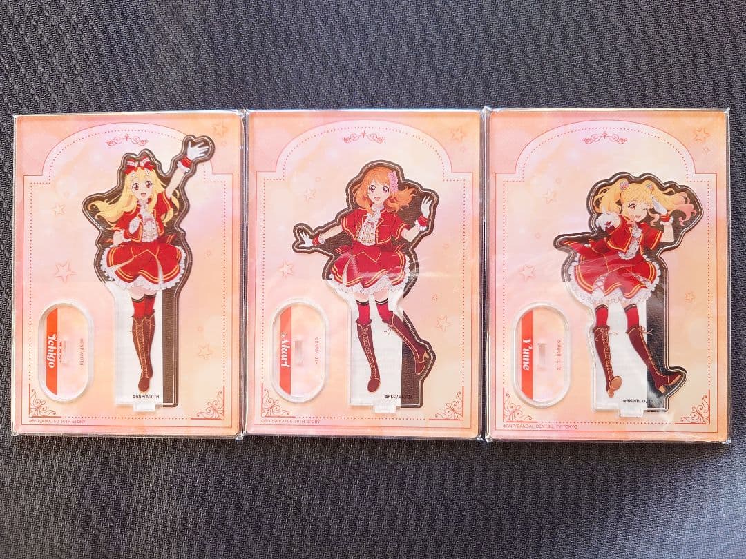 アイカツ ドリコラ アクリルフィギュアスタンド　6種 未開封