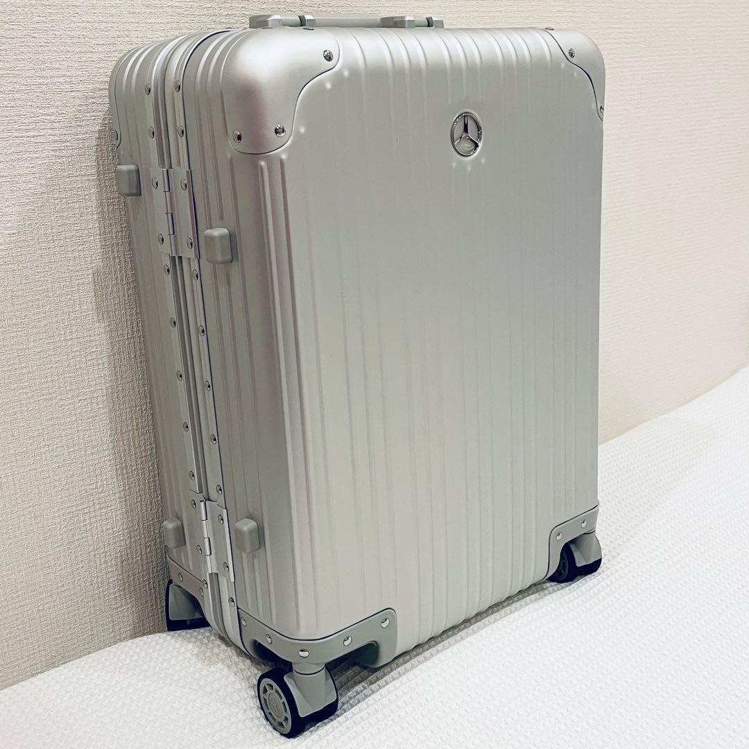 メルセデス・ベンツ アルミ スーツケース キャリーケース 32L 4輪 未使用