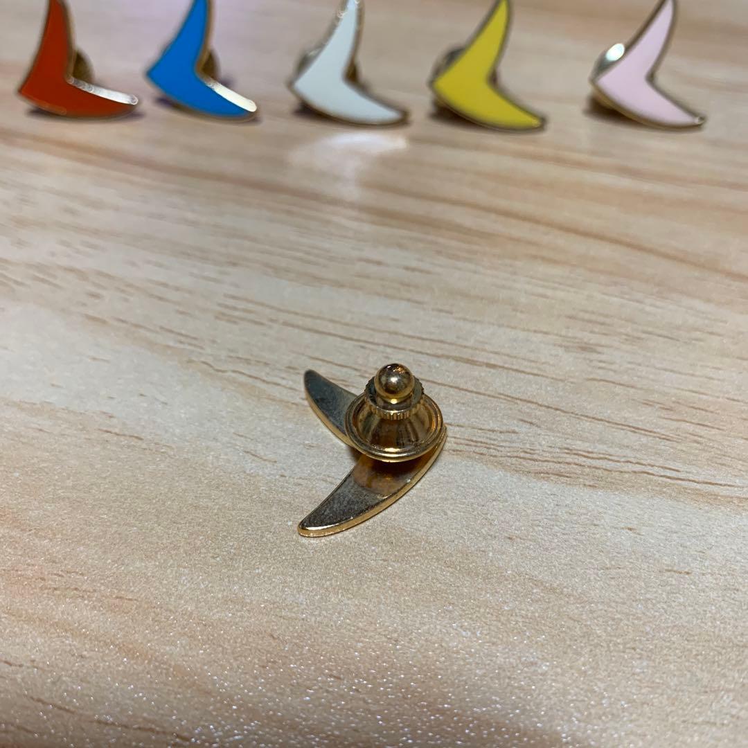 ミナペルホネン bird ピンバッジ 6色セット バード ブローチ mina