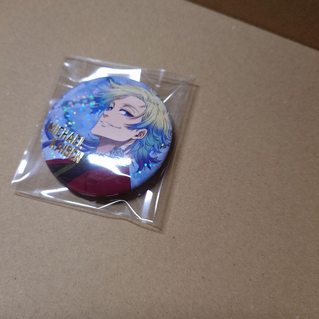 ブルーロック展 エゴ展 カイザー ホログラム箔押し缶バッジ - メルカリ
