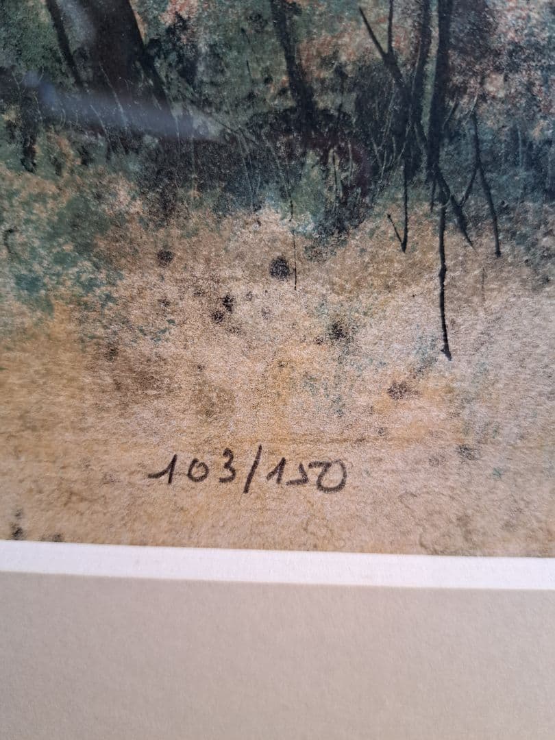 ♡バーナード　ガントナ　リトグラフ♡【保証書付き】