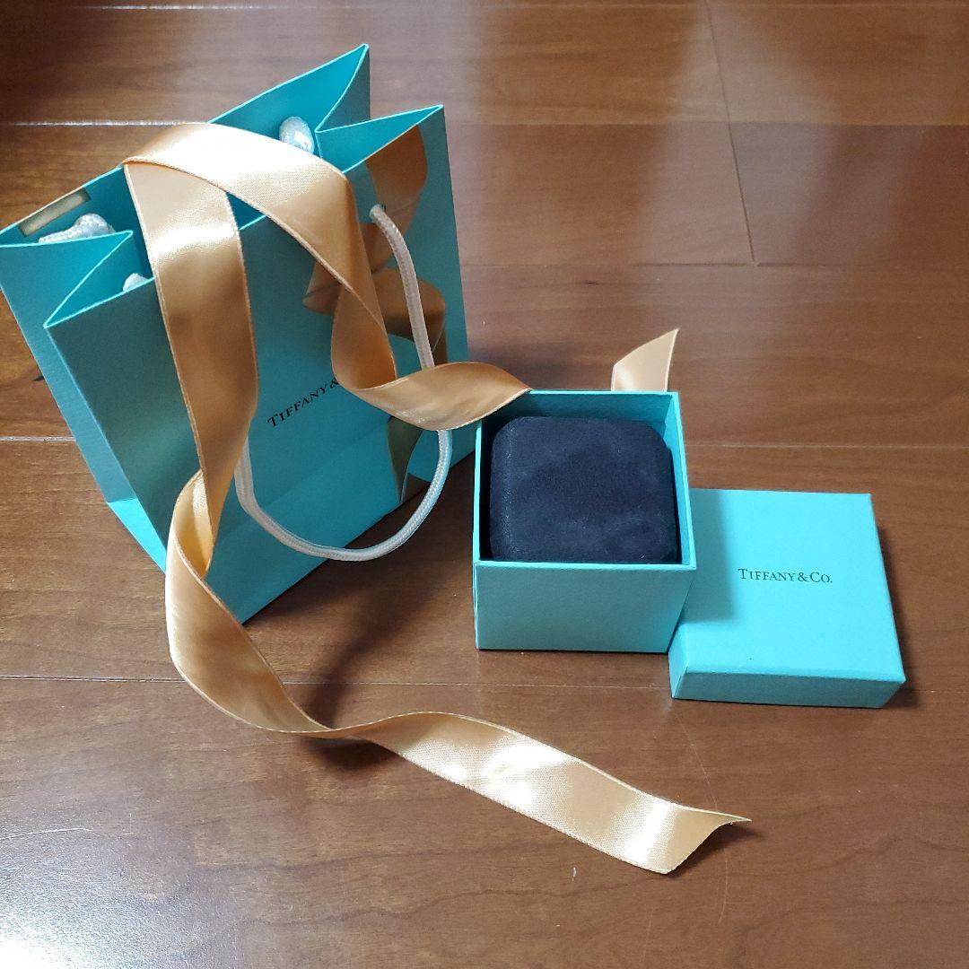 ティファニー リングボックス➕ショップ袋➕リボン - メルカリ