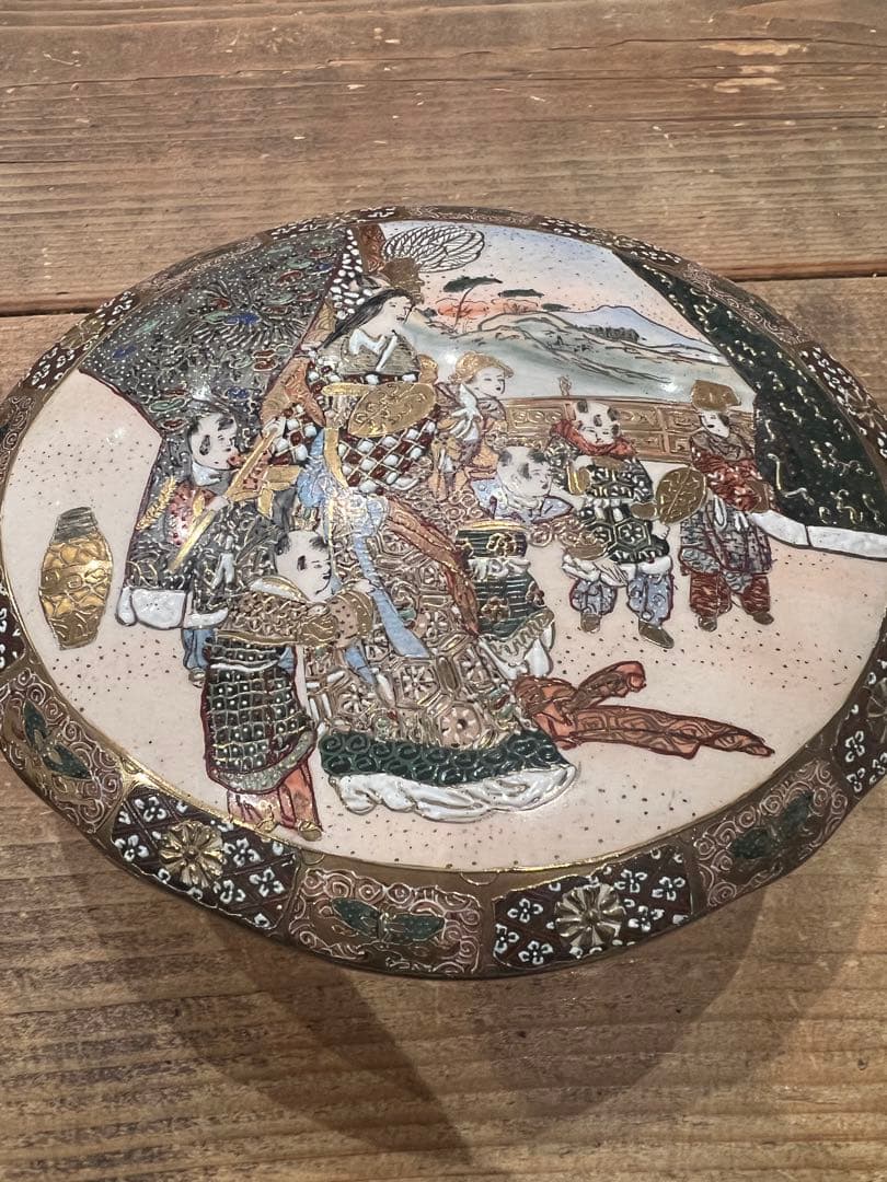 Yahoo!オークション -「金襴手」(薩摩) (日本の陶磁)の落札相場・落札