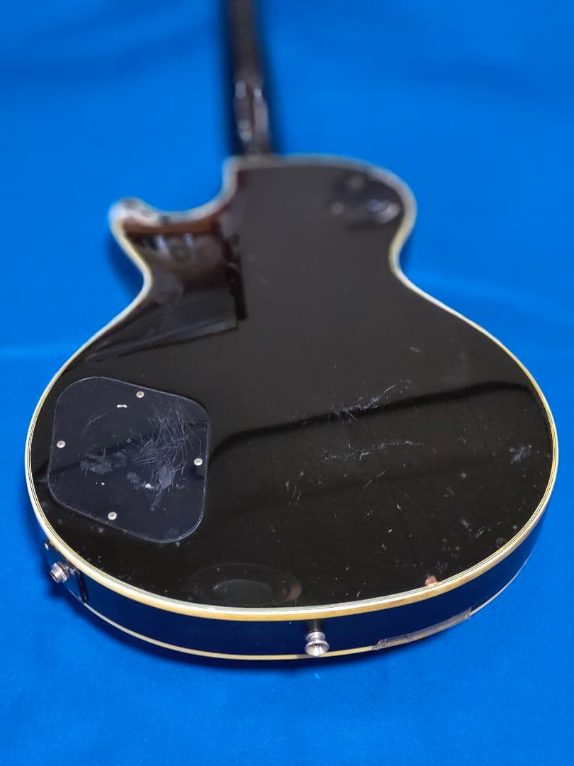 Burny ブラック エレキギター レスポールスタイル