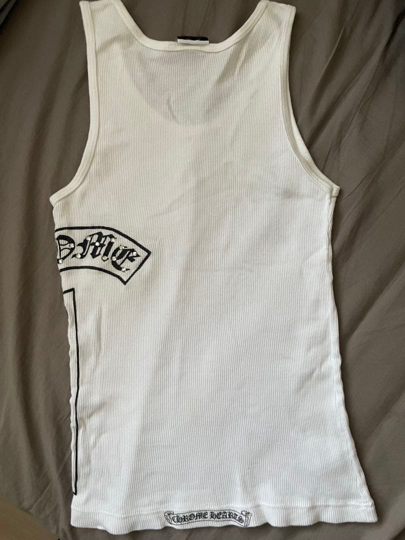 希少 Chrome Hearts レディース タンクトップ スワロフスキー