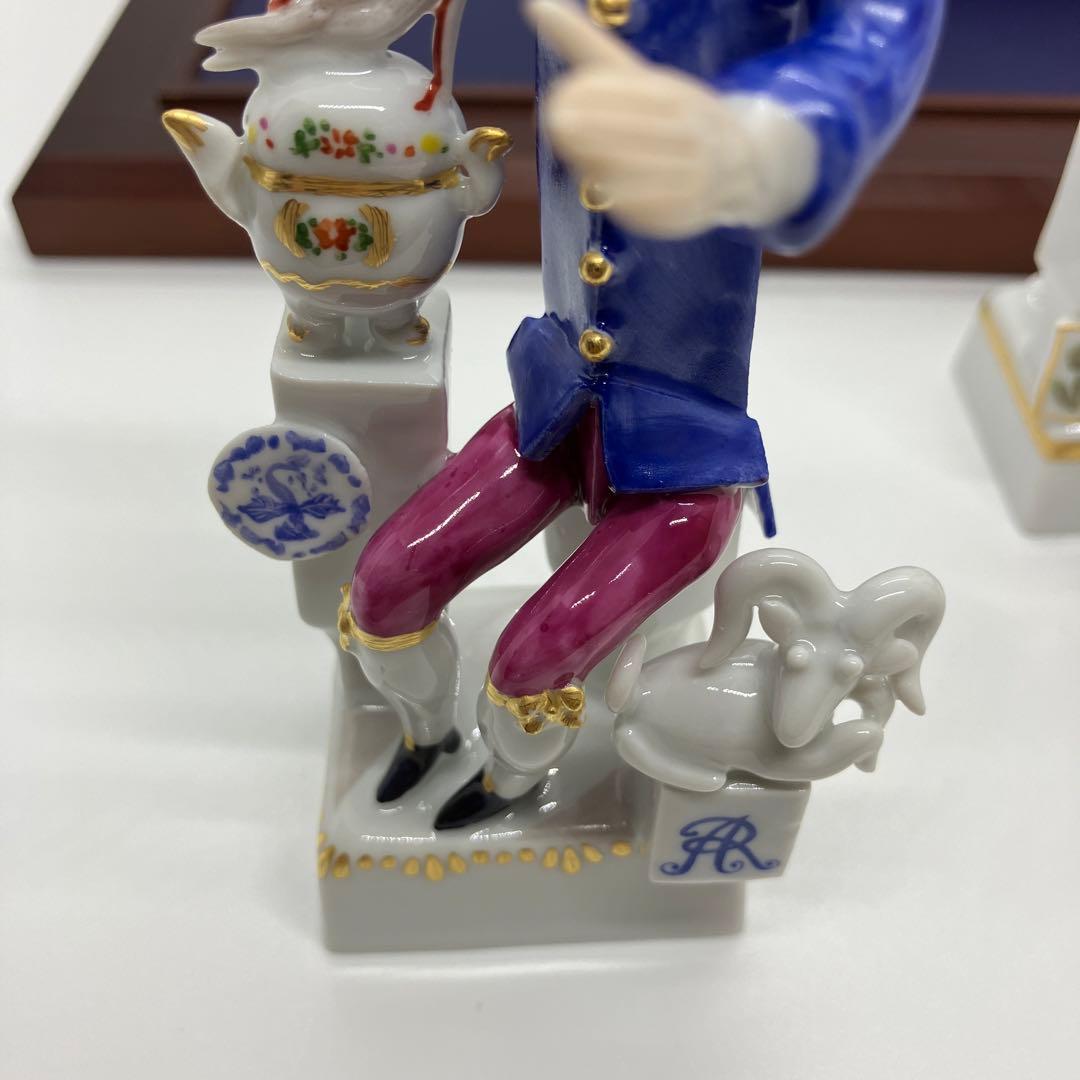 MEISSEN マイセン 設立300年記念 手ひねり人形 エカテリーナ女帝