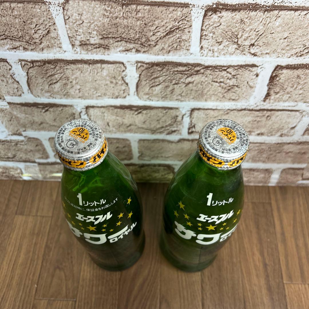 昭和レトロ】1リットル 空瓶・キリンコンテナケース ファンタ キリン